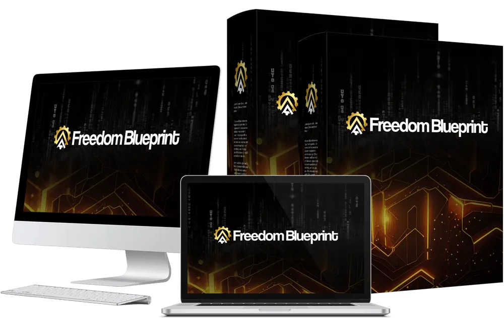 Freedom Blueprint online affiliate marketing training program cover